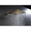 Matte Black Bathroom Luxury Combo Set Ceiling Mounted Rainfall W92867796