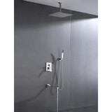 Ceiling Mounted Shower System Combo Set with Handheld and 16