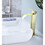 Waterfall Spout Bathroom Faucet, Single Handle Bathroom Vanity Sink Faucet W928P151420