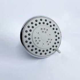 High-Pressure Rain Shower Head with 3 Spray Modes, 4 inch Fixed Bathroom Rainfall Showerhead with Adjustable Swivel Ball Joint, Bathroom Accessories W928P195881