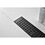 12 inches Linear Shower Drain with Removable Quadrato Pattern Grate, 304 Stainless Shower Drain Included Hair Strainer and Leveling Feet W928S00083