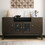 Sideboard Buffet Console Table, Media Cabinet with Adjustable Shelves