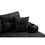 MEGA right sectional sofa with footrest, convertible corner sofa with armrest storage, living room and apartment sectional sofa, right chaise longue and grey W975S00011