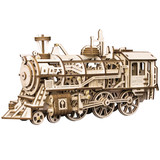 3D Wooden Puzzle-Self Propelled Mechanical Model-DIY Building Kits-Brain Teaser Games (10 pcs a Carton) W97952247