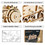 3D Wooden Puzzle-Self Propelled Mechanical Model-DIY Building Kits-Brain Teaser Games (10 pcs a Carton) W97952247