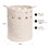 Bohemian Style Cotton Rope Storage Basket for Bedroom, Bathroom and Children's room(Beige) W97983553