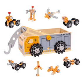 Classic Toy Car Tool Box Set, Workbench Tools for Toddlers Boys Girls W979P155525