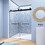 W99561246 Matte Black+Glass+Bathroom+Modern