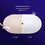 51" Acrylic Free Standing Tub Classic Oval Shape Soaking Tub Adjustable Freestanding Bathtub with Integrated Slotted Overflow and Chrome Pop-up Drain Anti-clogging Gloss White W99565054