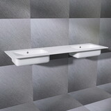 72 inch Vanity Top Bathroom Sink fit to 60