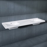 72 inch Vanity Top Bathroom Sink fit to 72