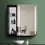 30x30 inch Bathroom Medicine Cabinets Surface Mounted Cabinets with Lighted Mirror, Small Cabinet No Door W995S00002