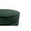 18.5" Tall Stainless Steel Upholstered Ottoman in Green W99759362