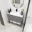 Bathroom Vanity with Soft Close Drawers and Gel Basin,36x18 W99951337