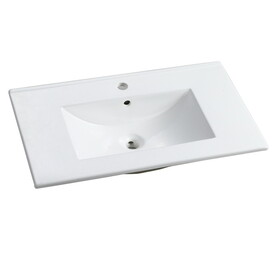 30" Bathroom Vanity Ceramic Top-BL9075B W99957947