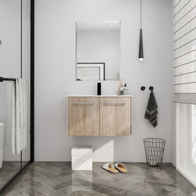 30 inch Wall Mounted Bathroom Vanity(KD-Packing)-BVC04730WEO