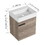 18 inch Bathroom Vanity with Top, Small Bathroom Vanity and Sink W999P149895