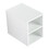 12 inch Small Wall Mounted Storage Shelves, Suitable for Small Bathroom, Glossy White W999P179595