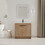 W999S00101 Imitative Oak+Plywood+2+Bathroom+Freestanding
