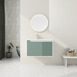 Floating Bathroom Vanity with Sink 32 inch for Bathroom, Bathroom Vanity with Soft Close Door W999S00126