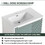 Floating Bathroom Vanity with Sink 32 inch for Bathroom, Bathroom Vanity with Soft Close Door W999S00126