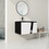32' Floating Wall-Mounted Bathroom Vanity with Single Sink,& Soft-Close Cabinet Door W999S00129