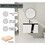 32' Floating Wall-Mounted Bathroom Vanity with Single Sink,& Soft-Close Cabinet Door W999S00129
