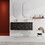 W999S00151 Black+Plywood+3+Adjustable Hinges+Bathroom
