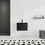 W999S00174 Black+Plywood+2+Soft Close Doors+Bathroom
