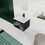 24" Floating Wall-Mounted Bathroom Vanity with Ceramics Sink & Soft-Close Cabinet Door, KD-Package W999S00176