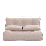 Oris Fur. Lazy Sofa Adjustable Folding Futon Sofa Video Gaming Sofa with Two Pillows WF008064DAA