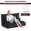 Orisfur. Lazy Sofa Adjustable Folding Futon Sofa Video Gaming Sofa with Two Pillows WF015436AAB