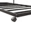 Twin Daybed with Trundle Multifunctional Metal Lounge Daybed Frame for Living Room Guest Room WF189880AAB
