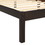 Platform Bed Frame with Headboard, Wood Slat Support, No Box Spring Needed,Twin,Espresso WF212811AAP