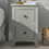 WF283148AAG Gray + Solid Wood + Night Stand