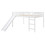 Loft Bed with Slide, Multifunctional Design, Full (White) WF286242AAK