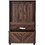 U-Can Hall Tree with 4 Hooks, Coat Hanger, Entryway Bench, Storage Bench, 3-in-1 Design, 40INCH, for Entrance, Hallway (Tiger) WF287806AAD