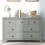 Gray + Wood + Dresser