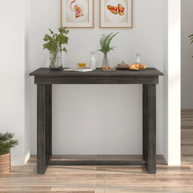 Topmax Farmhouse Counter Height Dining Table for Small Places, Gray