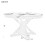 TREXM Retro Functional Extendable Dining Table with a 12" Leaf for Dining Room and Living Room (Natural Wood Wash) WF298829AAE