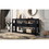 U_STYLE 62.2" Modern Console Table Sofa Table for Living Room with 4 Drawers and 2 Shelves WF298909AAB