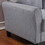 35" Modern Living Room Armchair Linen Upholstered Couch Furniture for Home or Office,Light Grey-Blue,(1-Seat) WF300330AAC