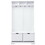 ON-TREND All in One Hall Tree with 3 Top Shelves and 2 Flip Shoe Storage Drawers, Wood Hallway Organizer with Storage Bench and Metal Hanging Hooks, White WF300971AAK