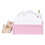 Twin Size Bed with Clouds and Rainbow Decor WF303699AAH