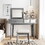 WF305498AAE Gray+Solid Wood+MDF+3 Drawers+Classic