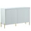 U_Style Storage Cabinets with Acrylic Doors, Light Luxury Modern Storage Cabinets with Adjustable Shelves, Accent Cabinet Buffet Cabinet for Living Room, Entryway Description WF305892AAK