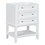 24" Bathroom Vanity without Sink, Base Only, Solid Wood Frame, Bathroom Storage Cabinet with Drawer and Open Shelf, White WF306247AAK