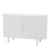 U-Style Curved Design Light Luxury Sideboard with Adjustable Shelves,Suitable for Living Room,Study and Entrance WF308095AAK