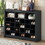 WF309308AAB Black+Particle Board+Freestanding+Primary Living Space