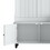 U-Can Hall Tree with 4 Hooks, Coat Hanger, Entryway Bench, Storage Bench, 3-in-1 Design, 40INCH, for Entrance, Hallway (White) WF311920AAK